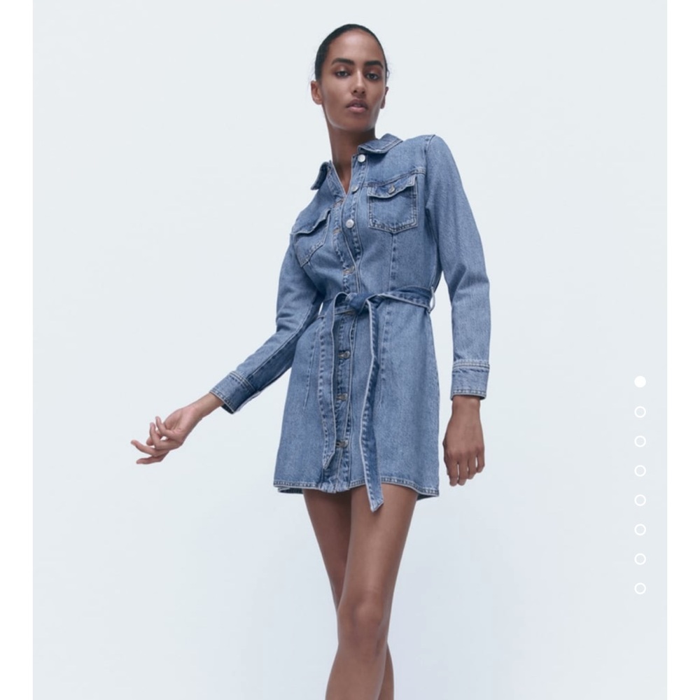 Zara denim dress